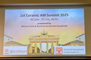 Ceramic AM summit in Berlin. Photo Credits: S. Chattopadhyay