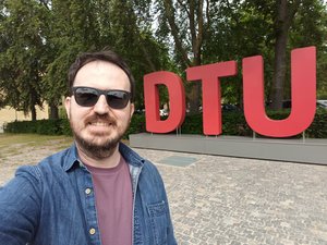 Mehmet at DTU, (c) Private. DTU_20260603_120132