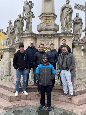 The AddEus consortium (from left to right): Josef Schlacher, Raúl Bermejo, Andreas Egger, Sayan Chattopadhyay, Edith Bucher, Martin Schwentenwein, Thomas Prochaska. Photo Credits: R. Bermejo
